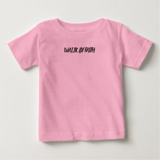 De Bebé Caminar por fe – camiseta cristiana para creyentes