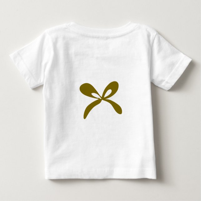 De Bebé Camiseta (Reverso)
