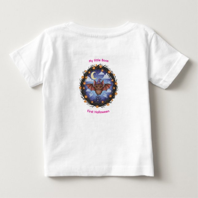 De Bebé Camiseta (Reverso)