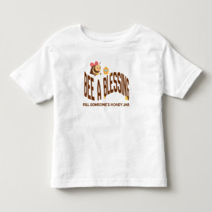 De Bebé Camiseta Abeja una Bendición
