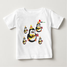 De Bebé Camiseta Adorable Penguin Baby