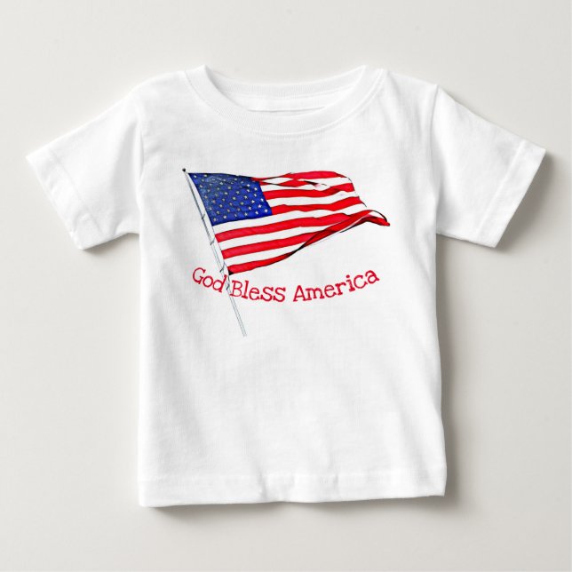 De Bebé Camiseta americana (Anverso)