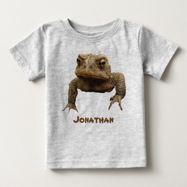 De Bebé Camiseta Americana Toad Baby (Anverso)