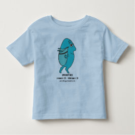 De Bebé Camiseta Aquarius