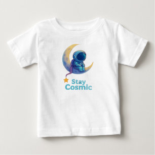 De Bebé Camiseta «Baby Astronaut “Stay Cosmic”» – Espacio