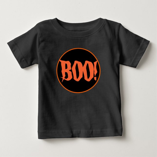 De Bebé Camiseta Baby Halloween (Anverso)