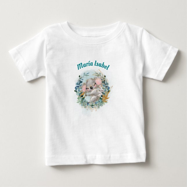 De Bebé Camiseta Baby Shower (Anverso)