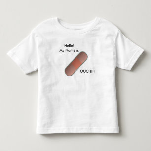 De Bebé Camiseta BandAid