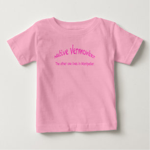 De Bebé Camiseta básica para hombre Native Vermont