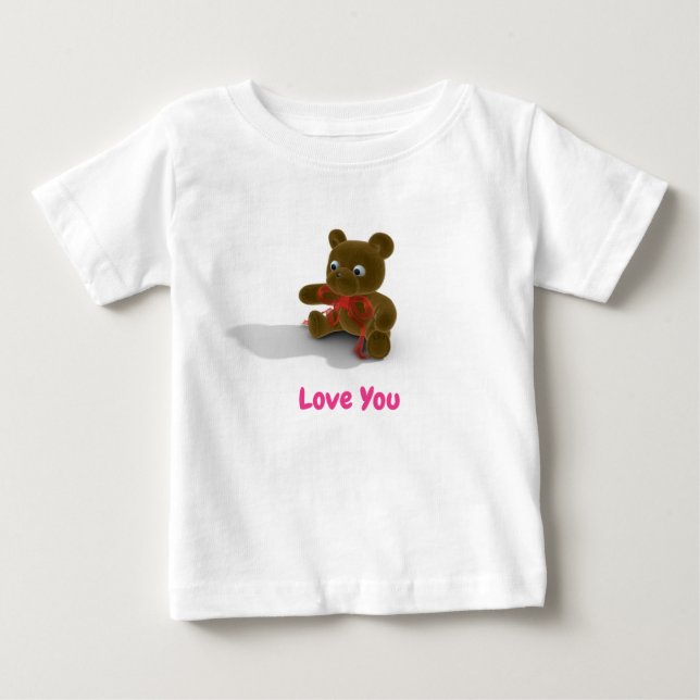 De Bebé Camiseta Bear (Anverso)