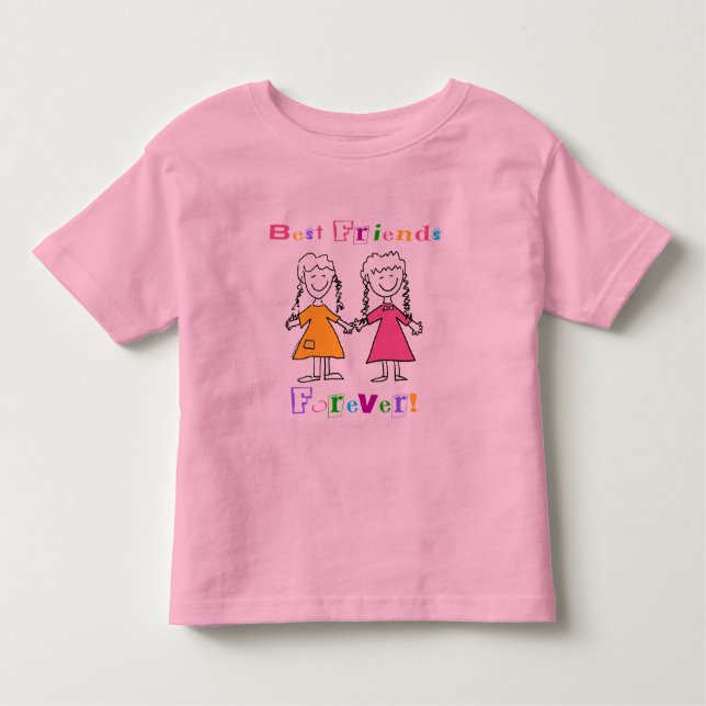 De Bebé Camiseta BFF (Anverso)