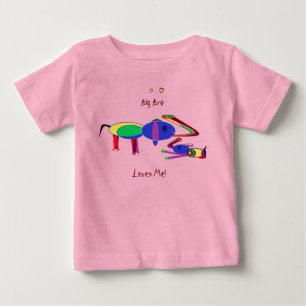 De Bebé Camiseta Big Bro me ama Baby
