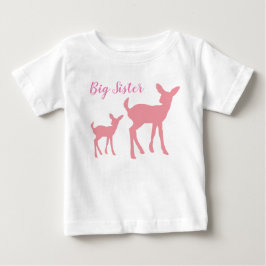 De Bebé Camiseta Big Sister Baby