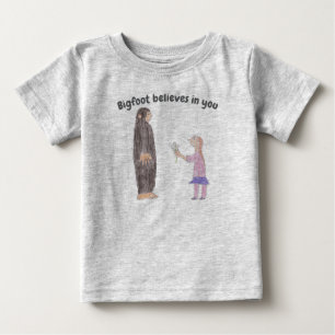 De Bebé Camiseta Bigfoot Baby