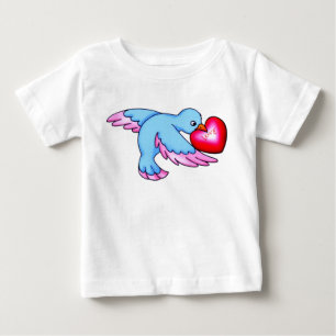 De Bebé Camiseta Bird Love
