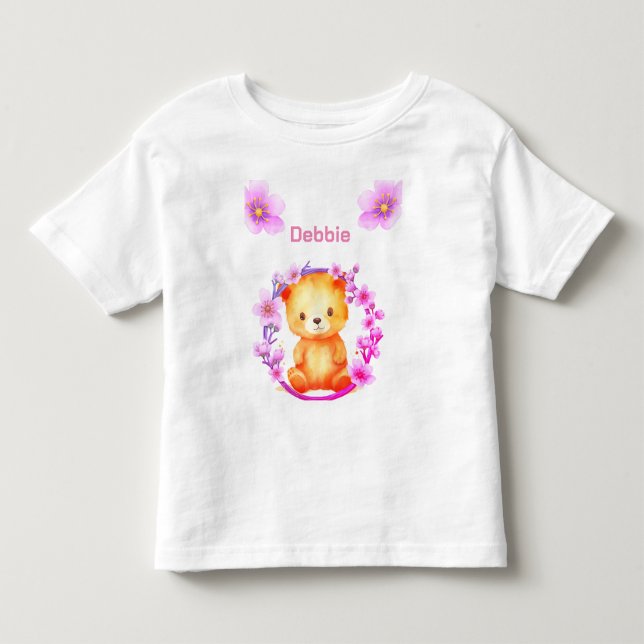 De Bebé camiseta blanca (Anverso)