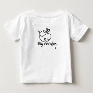 De Bebé Camiseta blanca básica B3lly