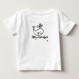De Bebé Camiseta blanca básica B3lly