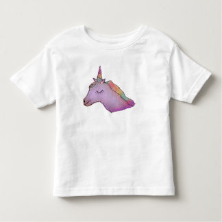 De Bebé Camiseta blanca del unicornio para los niños