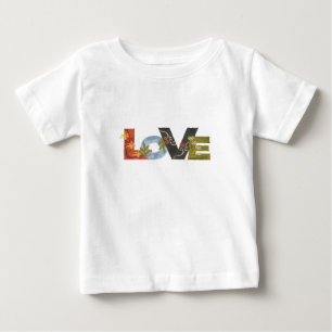 De Bebé Camiseta blanca L O V E Baby