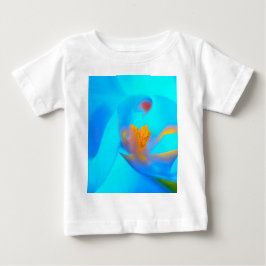 De Bebé Camiseta Blue Orchid Design
