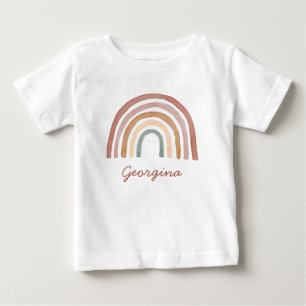 De Bebé Camiseta Boho Rainbow Baby