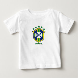 De Bebé Camiseta Brasil