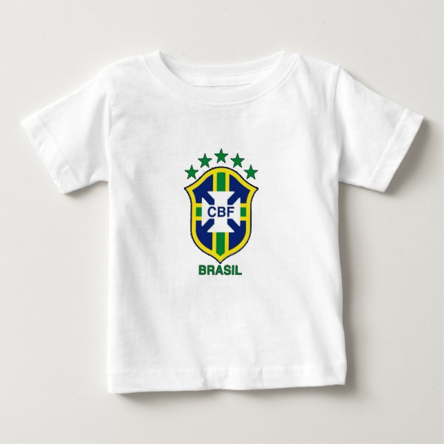 De Bebé Camiseta Brasil (Anverso)