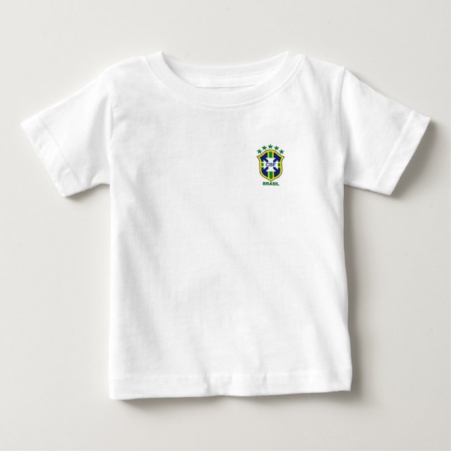 De Bebé Camiseta Brasil (Anverso)