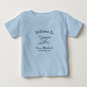 De Bebé Camiseta Camp Bluebird Tee