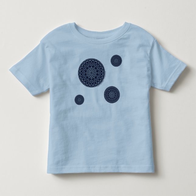 De Bebé Camiseta Celestial Night para Niños y Bebés (Anverso)