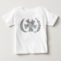 Camiseta céltica creciente del nudo
