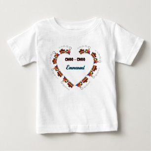 De Bebé Camiseta Choo-Choo Baby