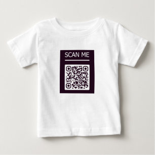 De Bebé Camiseta Código QR HOMOLOGÍA robot IMEGE