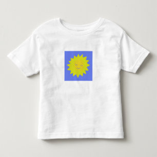 De Bebé Camiseta con Sol Amarillo