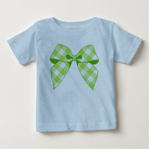 De Bebé Camiseta con Volantes para Niña Pequeña con Lazo d