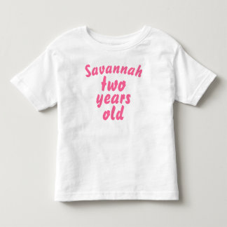 De Bebé Camiseta con Volantes Rosa Niña Dos Años Volantes