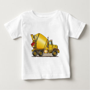 De Bebé Camiseta concreta del niño del camión