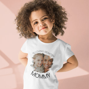 De Bebé Camiseta conmemorativa moderna para niños con foto