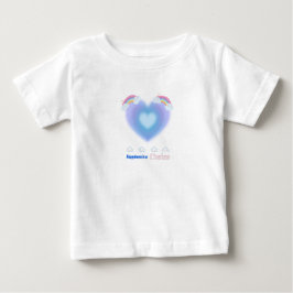 De Bebé Camiseta corazón lindo