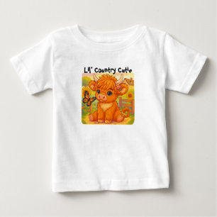 De Bebé Camiseta Country Cutie