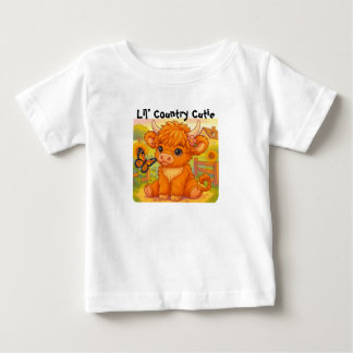 De Bebé Camiseta Country Cutie