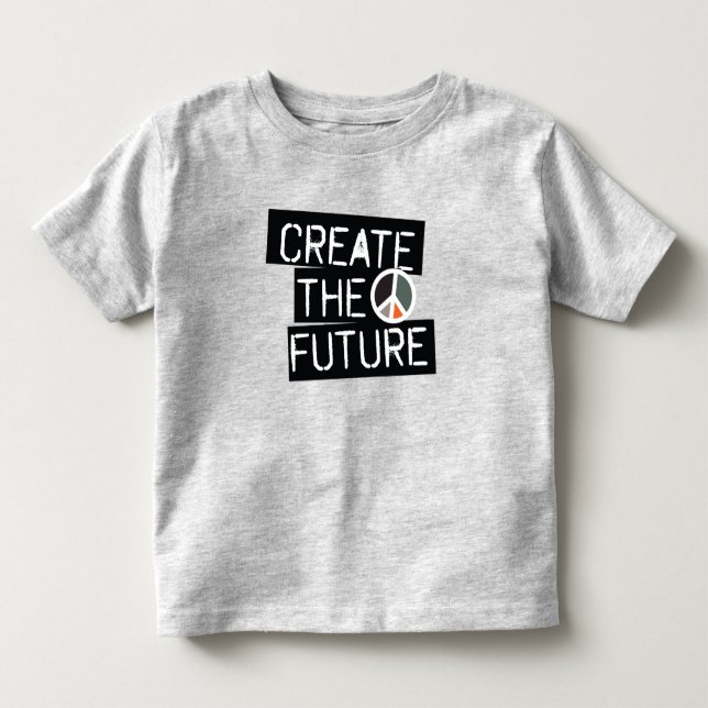 De Bebé Camiseta Crea el Futuro (Anverso)