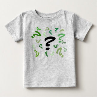 De Bebé Camiseta - Cuestionando al niño pequeño