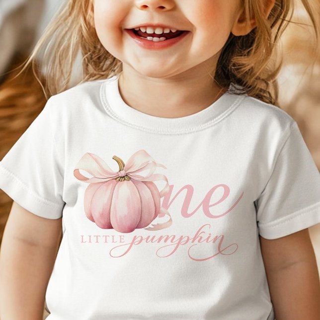 De Bebé Camiseta Cumpleaños 1 año Calabacita Rosa (Subido por el creador)