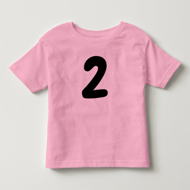 De Bebé Camiseta Cumpleaños 2 AÑOS NIÑA 2 (Anverso)