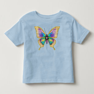 De Bebé Camiseta Cute Butterfly