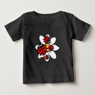De Bebé Camiseta Cute Kids ladybird Family