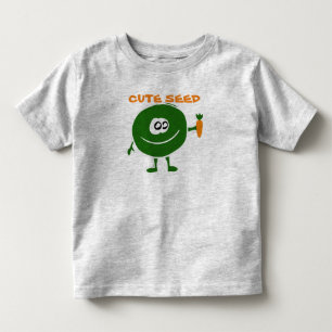De Bebé Camiseta Cute Seed Toddler Gray T-Shirt