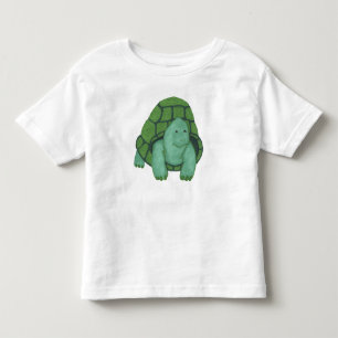De Bebé Camiseta Cute Turtle